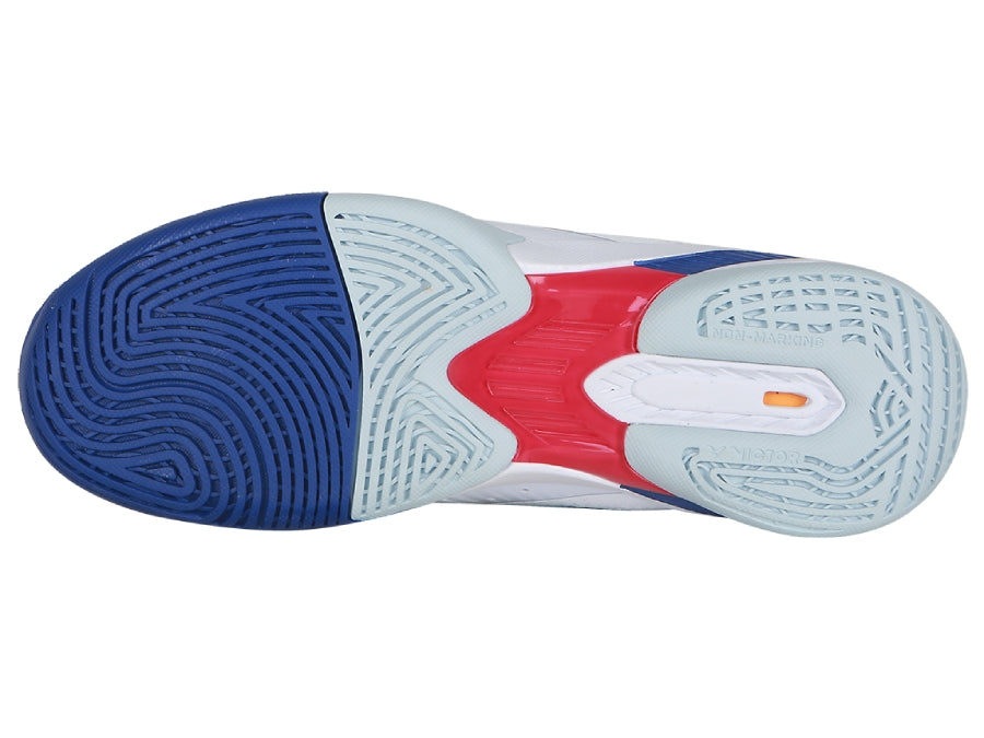 SEMELLE VICTOR A970TD AB CHAUSSURES BADMINTON BLANCHE ET BLEU