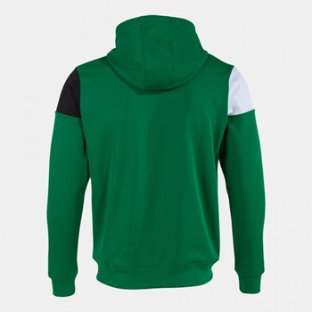Sweat veste Joma CREW V unisexe  vert de dos