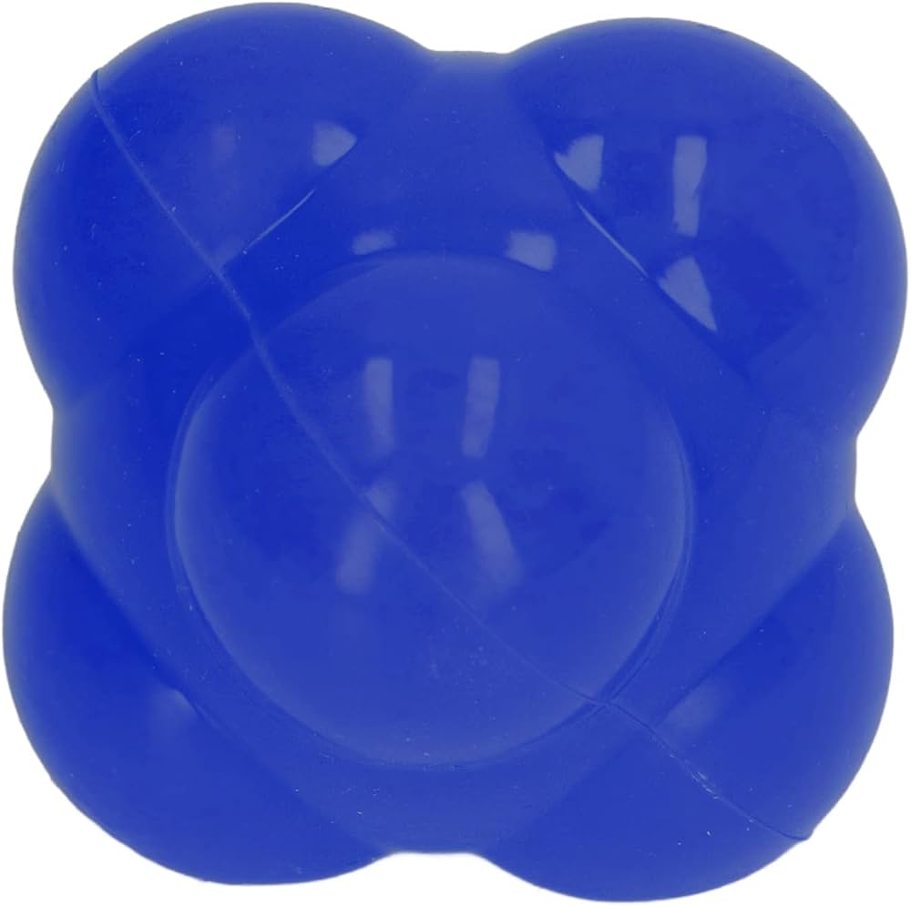 Balle réactive d'entrainement 7cm bleu