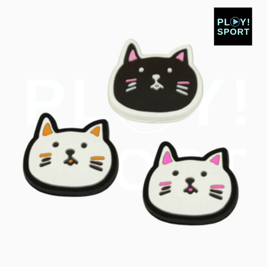 Antivibrateur tennis tête de chat