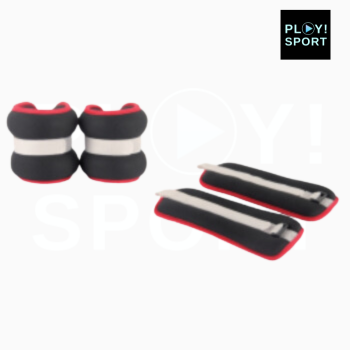 Bracelets lestés 500grs (la paire) modèle unique orange et noir