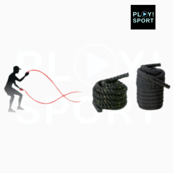 Corde ondulatoire 12m noire