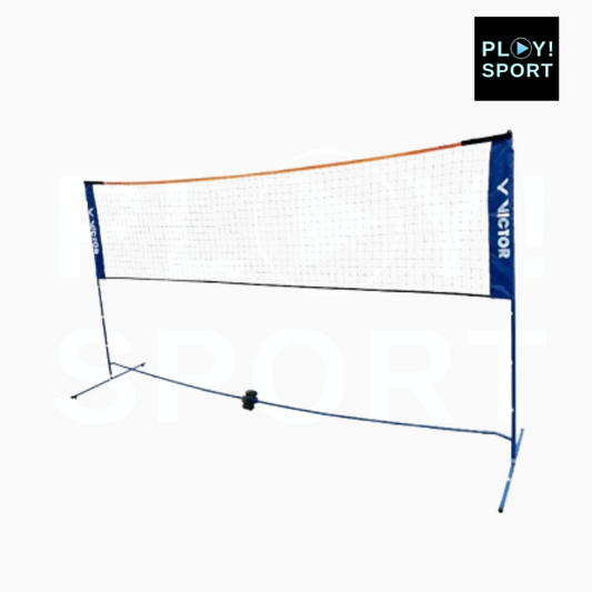 Ensembles VICTOR Poteaux Filet Badminton et Tennis Pro 3/6m