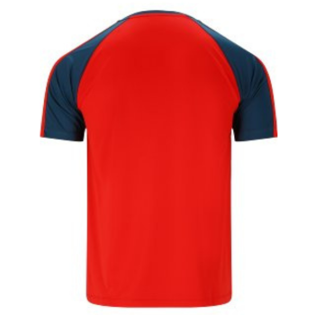 T-Shirt FZ Forza Alvin Junior Fiery Red et Blue de dos