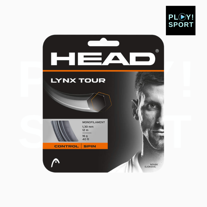 HEAD CORDAGE LYNX TOUR (12m) TENNIS GRIS