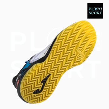 JOMA V6.2 2502 MEN BLANC noir/bleu CHAUSSURES BADMINTON SQUASH