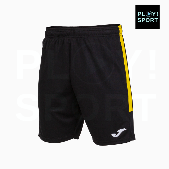Short Joma ECO-Championship homme noir et jaune