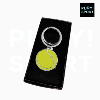 Porte-clés Volant Tennis métal avec écrin