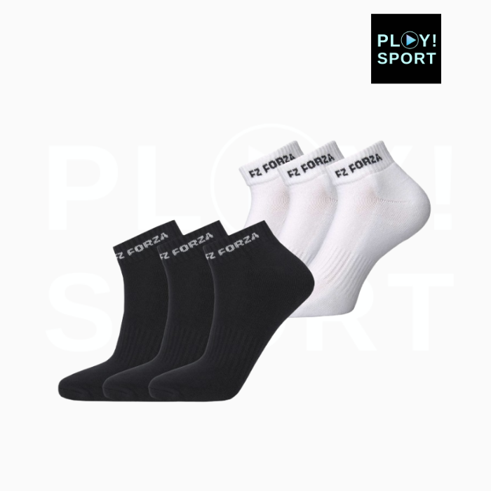 CHAUSSETTES courtes FZ FORZA Confort x3 noire ou blanche