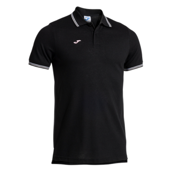 Polo Joma Confort Classic unisexe noir