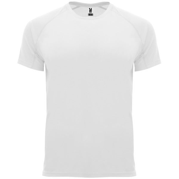 T-Shirt Polyester à Personnaliser Play Sport ! Bahrein Hommes, Juniors blanc