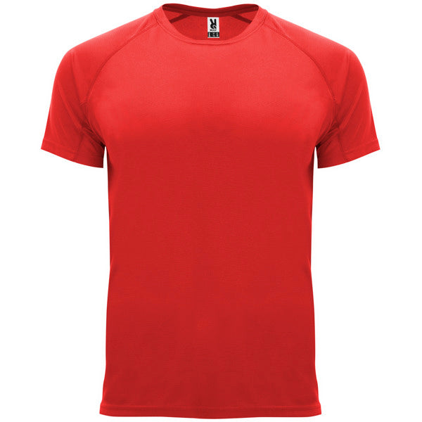 T-Shirt Polyester à Personnaliser Play Sport ! Bahrein Hommes, Juniors rouge