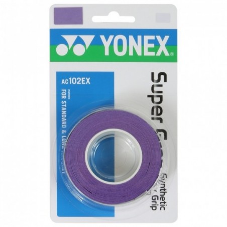 SURGRIP YONEX AC102EX - lot de 3 VIOLET