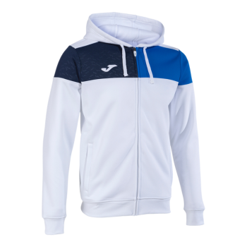 Sweat veste Joma CREW V unisexe blanc