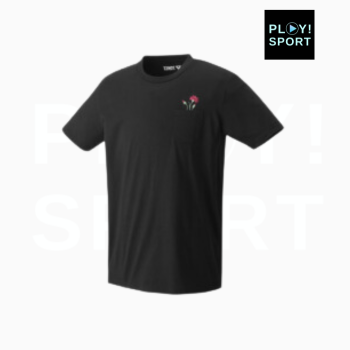 T-Shirt YONEX 16624EX Street en coton motif fleur