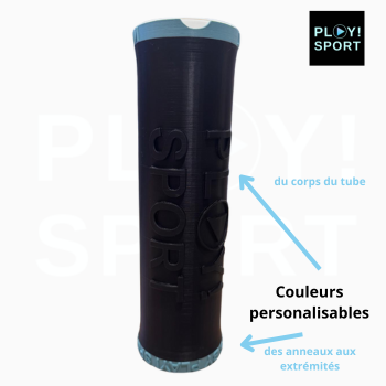 Tube 3D rigide personnalisé boite de volants