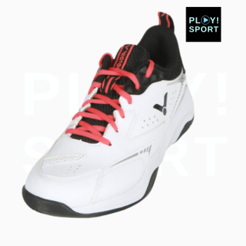 VICTOR A230 AC CHAUSSURES BADMINTON blanc et noir de face
