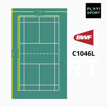 TAPIS TERRAIN DE BADMINTON VICTOR standard BWF