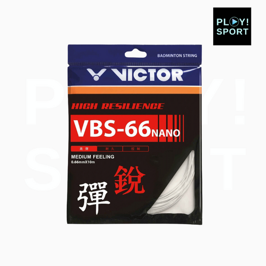 VICTOR CORDAGE VBS66 Nano (10m) BADMINTON blanc