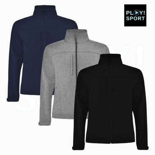 Veste playsport Rudolph bleu, gris, noir