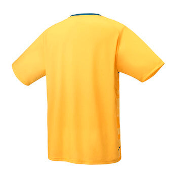 T-shirt YONEX MEN Team YM0034EX jaune de dos