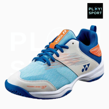 YONEX PC-37 JR WHITE/BLUE CHAUSSURES BADMINTON