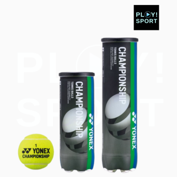 YONEX Tube de 4 Balles de Tennis CHAMPIONSHIP all courts