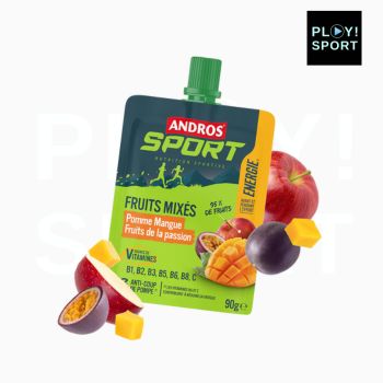 Gourde FRUIT MIXES VITAMINE ANDROS POMME MANGUE FRUIT DE LA PASSION