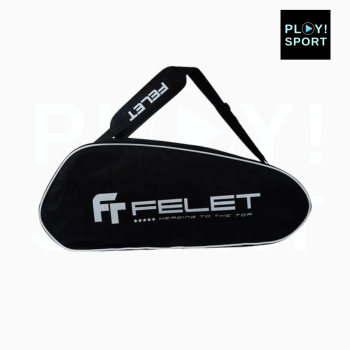 RACKET BAG FELET DB314 Black Red 6 poches