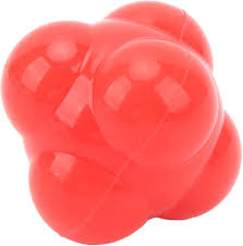 Balle réactive d'entrainement 7cm rouge