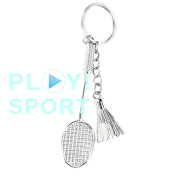 Porte-clés Badminton et Tennis