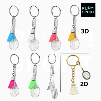 Porte-clés Badminton (à l'unité)