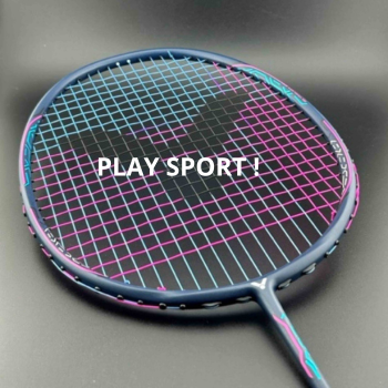 VICTOR CORDAGE VS69 FUN (10m) BADMINTON CIEL/ROSE PURPLE