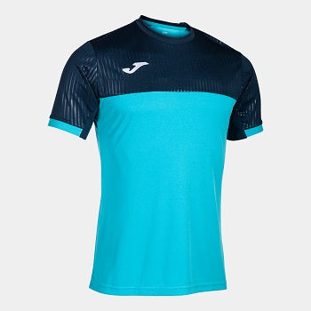 Joma T-Shirt Montreal manches courtes Femme bleu