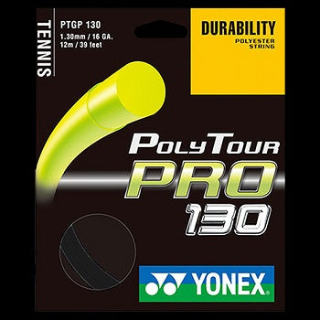 YONEX CORDAGE POLYTOUR PRO 130 (12m) TENNIS NOIR