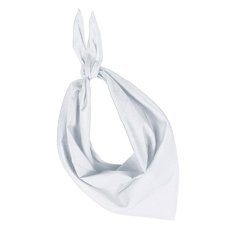 Foulards Play Sport coton personnalisable blanc