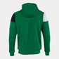 Sweat veste Joma CREW V unisexe  vert de dos