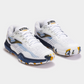 JOMA POINT White Blue Men CHAUSSURES TENNIS PADEL la paire de face