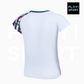 Dos du T-SHIRT VICTOR FEMME T-51001TD A blanc et bleu