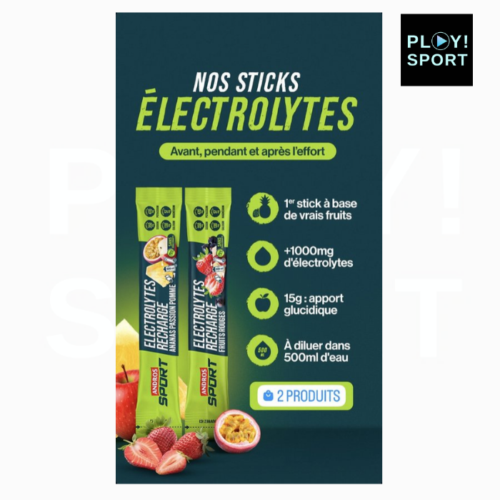 Electrolytes ANDROS ANANAS PASSION POMME