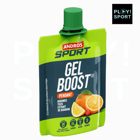 Gel BOOST ANDROS AGRUMES, YUZU & GUARANA