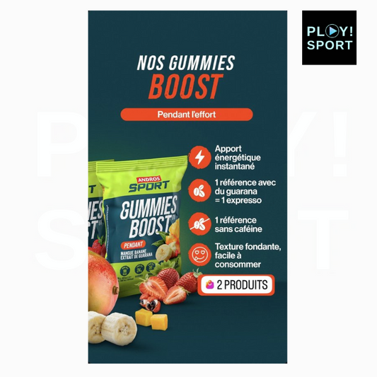 Gummies ANDROS BOOST MANGUE BANANE