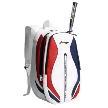 Backpack Li-Ning Shield White avec raquettes