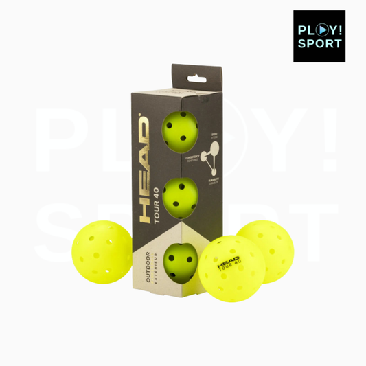 BALLES DE PICKLEBALL Extérieur Tour 40 HEAD
