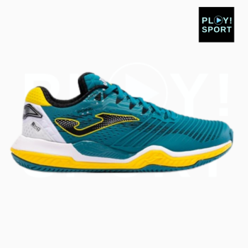 Chaussures T.POINT tennis JOMA toutes surfaces S2317 vert jaune et blanc profil