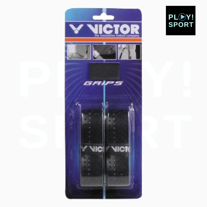 VICTOR GRIP FISHBONE NOIR X2