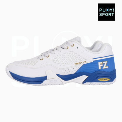 FZ FORZA Trust V3 WHITE Men CHAUSSURES BADMINTON