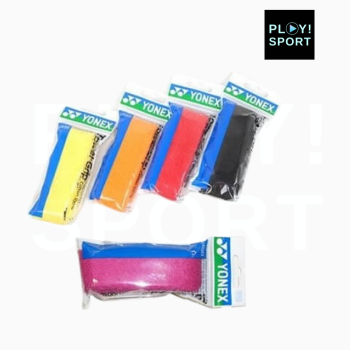 GRIP EPONGE YONEX AC402EX noir rouge orange jaune corail
