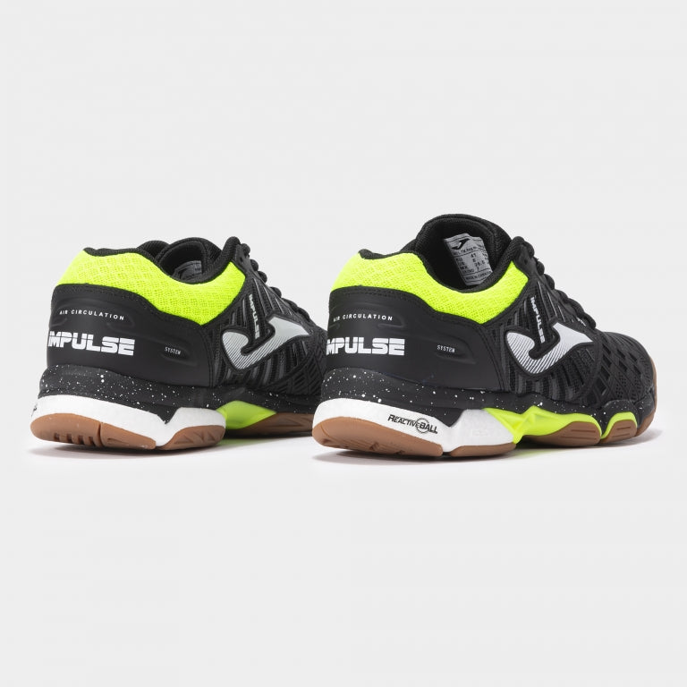 JOMA V.IMPULSE MEN 2401 NOIR JAUNE CHAUSSURES BADMINTON SQUASH