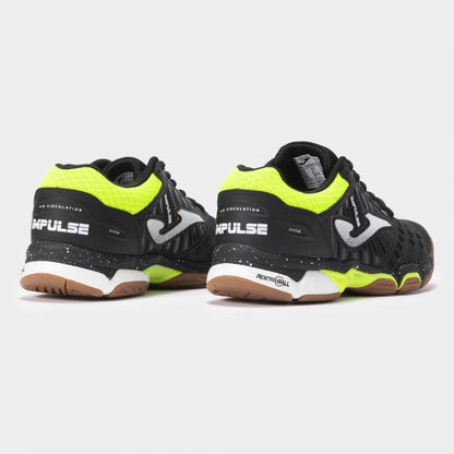 JOMA V.IMPULSE MEN 2401 NOIR JAUNE CHAUSSURES BADMINTON SQUASH